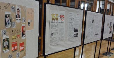 Ausstellung zur Geschichte der SPD Feucht