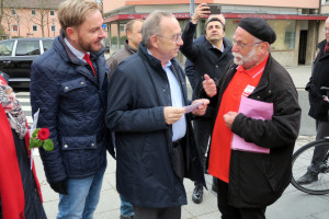Besuch des SPD Parteivorsitzenden Walter-Borjans