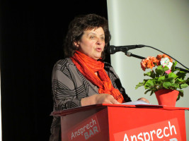 Bürgermeisterkandidatin Petra Fischer