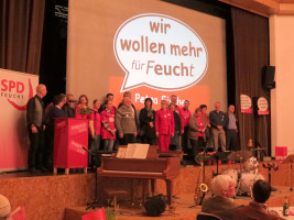 Kandidaten der SPD Feucht