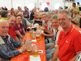 SPD Feucht im Festzelt in Schnaittach