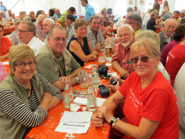SPD Feucht im Festzelt in Schnaittach