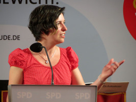 Begrüßung durch die UB-Vorsitzende Martina Baumann