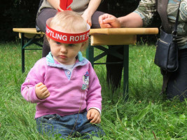 Häuptling Rote Feder