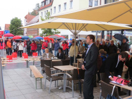 Bei der Rede von Christian Ude