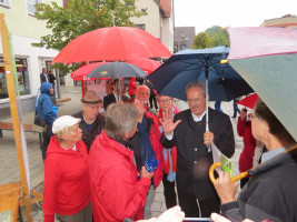 Im Gespräch mit den Bürgern