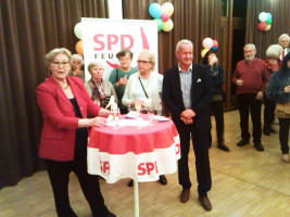Inge Jabs und der stv. Landrat Norbert Reh