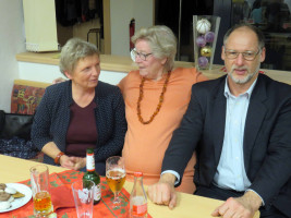Grete und Karlheinz Bandur mit Inge Jabs