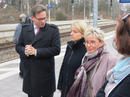 Florian Pronold, Verena Bentele, Gabriela Heinrich und Angelika Weickert