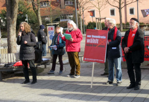 Appelle der Friedensinitiative und der Parteien