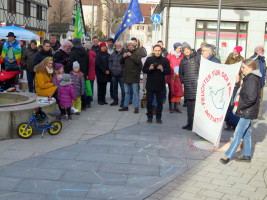 Auf dem Sparkasssenplatz
