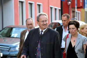 Ude mit Unterbezirksvorsitzender Martina Baumann