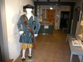 Universitätsmuseum: historisches studentisches Outfit