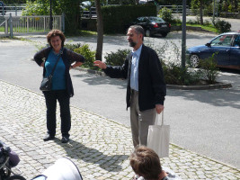Begrüßung durch Petra Fischer und Hannes Schönfelder