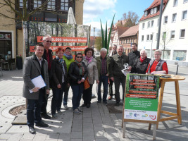 Vertreter des Aktionsbündnisses