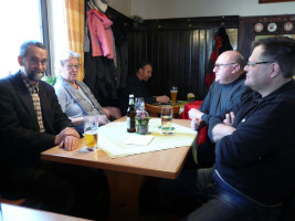Hannes Schönfelder, Inge Jabs, Eduard Riehl und Andreas Odermann
