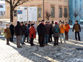 Vor dem Gilardi-Haus