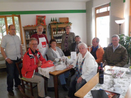 Besucher des Dorfladens