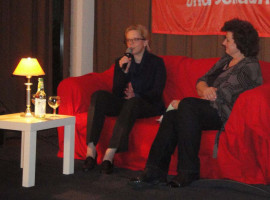 Natascha Kohnen mit MGR Petra Fischer
