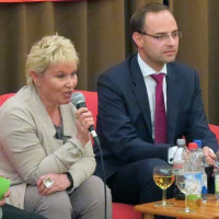 Gabriela Heinrich und Alexander Horlamus