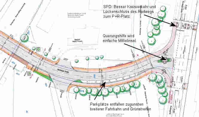 Nürnberger Straße, nördlicher Teil