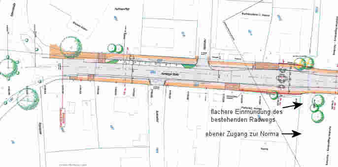 Nürnberger Straße, südlicher Teil