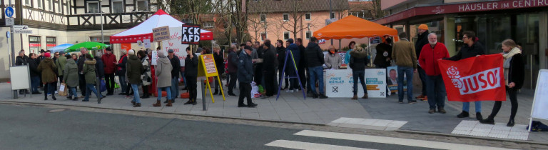 Alle demokratischen Parteien gegen Rechts