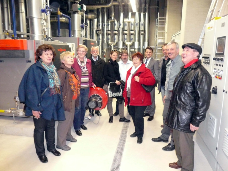 Besuch des BHKW