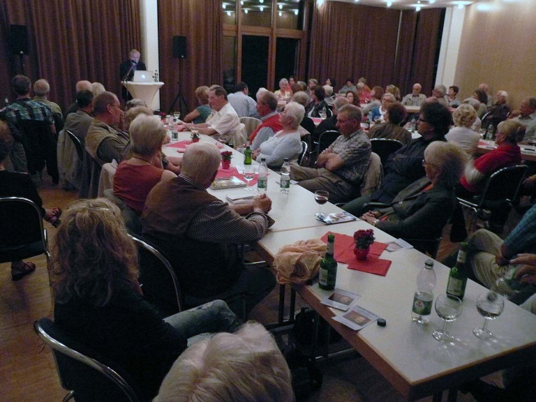 Volles Haus bei der Lesung